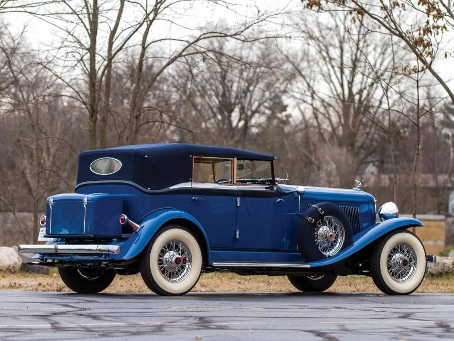  Auburn 12-160A Custom Dual Ratio Phaeton Sedan 1932 года  (фото 36 из 43)